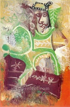 Hombre con sombrero 1970 Pablo Picasso Pinturas al óleo